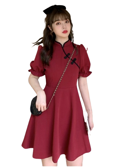 Cheongsam Fashion Elegant  ｜ D086