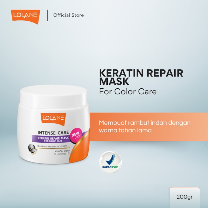 Lolane Intense Care Keratin Repair Mask for Color Care 2