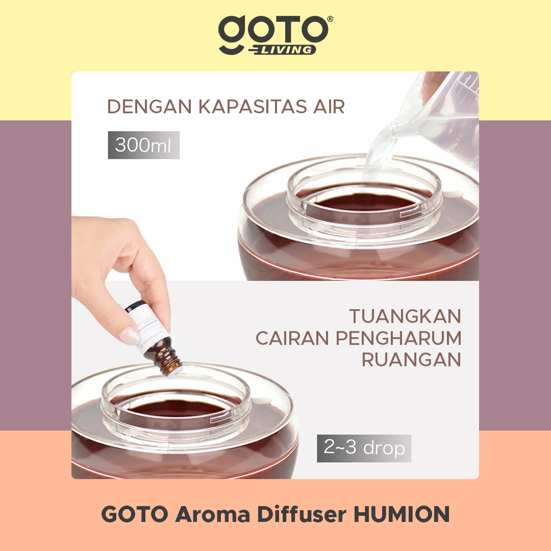 Pilar Niaga Makmur Goto Living Humion Aroma Diffuser