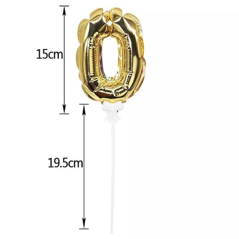 Cake Topper Foil Balloon 4