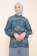 ZMNow.id Yazwa Navy Blouse - Romansa Khatulistiwa - Edisi Bunga Simpur 1