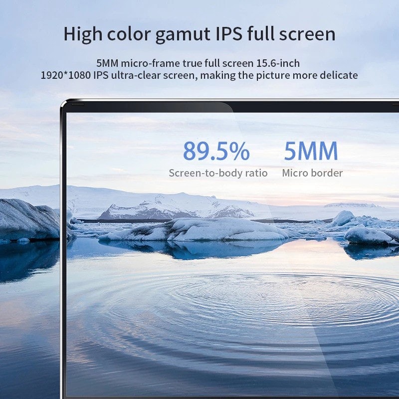 XM XYMY Laptop Terbaru 15,6 Inci, Intel N95 5