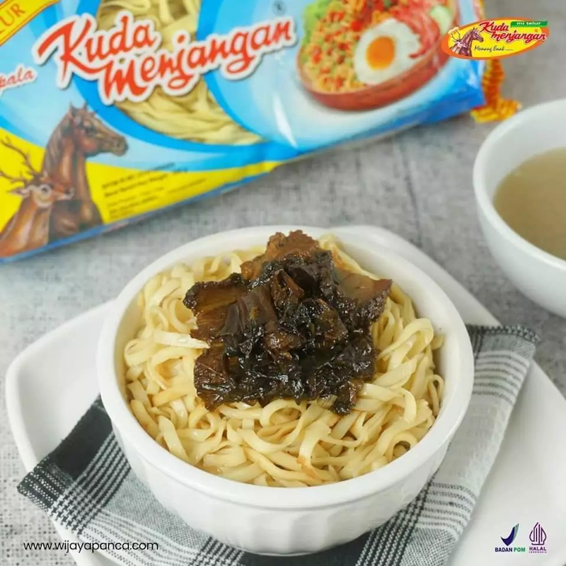 Kepala Kuda Menjangan Mie Telur Lebar 2