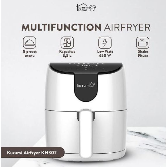Kurumi Home Low Watt Air Fryer 5