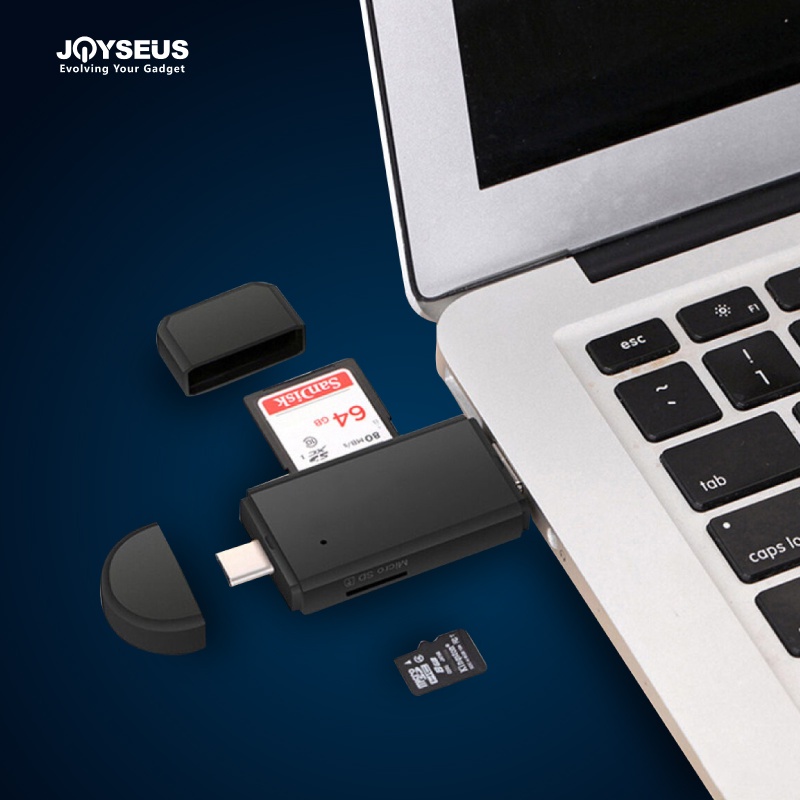  JOYSEUS 3 in 1 Universal OTG Card Reader OT0015