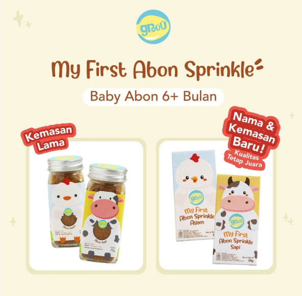 Menggapai Bintang Angkasa Grouu My First Abon Sprinkle Ayam