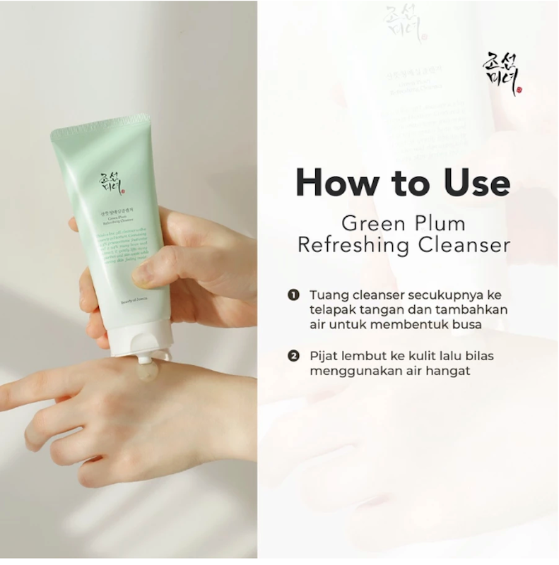 Beauty of Joseon Green Plum Refreshing Cleanser 4