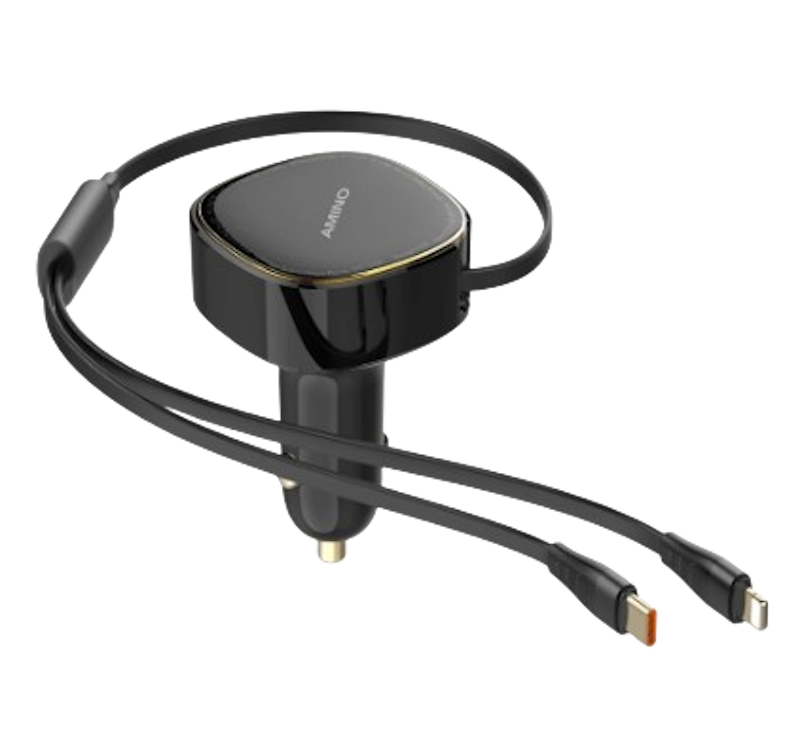 Amino Car Charger 30 Watt PD Tyoe C Super Fast Charger 1