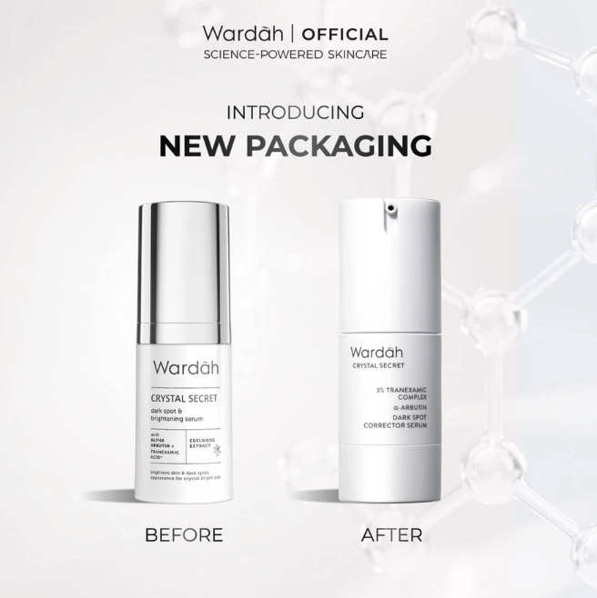 Paragon Technology and Innovation Wardah Crystal Secret 3% Tranexamic Complex α-Arbutin Dark Spot Corrector Serum