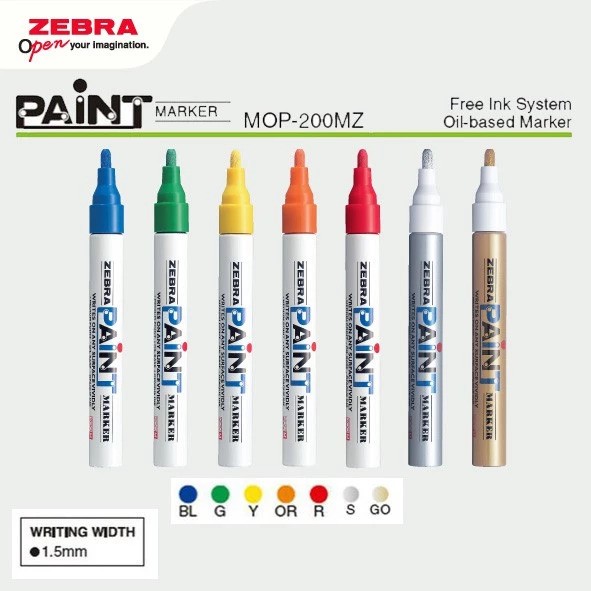 Zebra Paint Marker 3