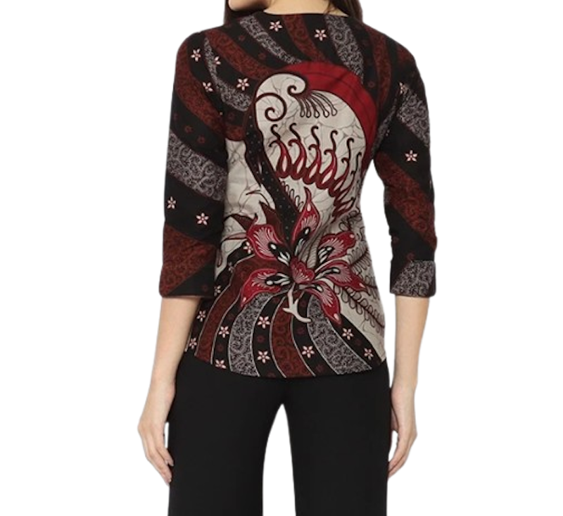 My Aksa Batik Blouse Bunga Bhumi