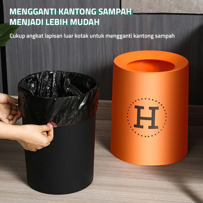 Trash Bin Nordic Style P0224
