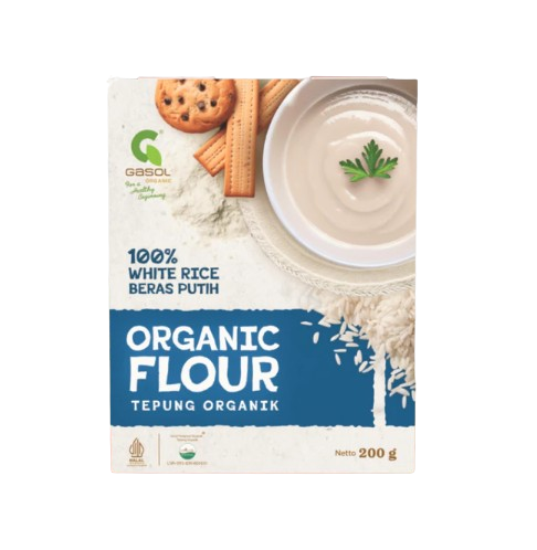 Gasol Tepung Beras Putih Organik