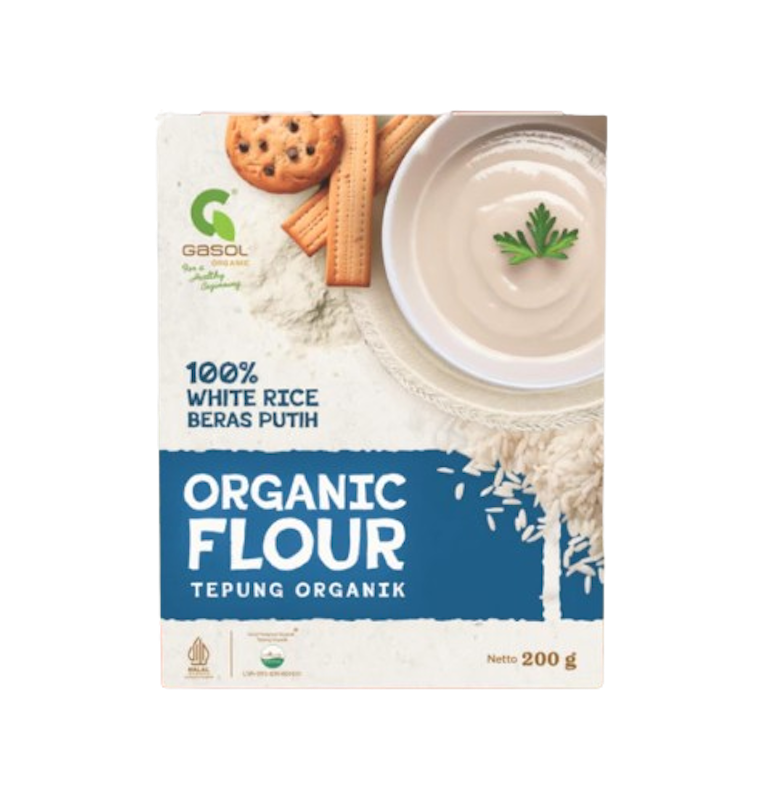 Gasol Tepung Beras Putih Organik 1
