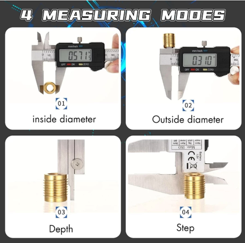 JLD Sigmat Digital Stainless Vernier Caliper 2