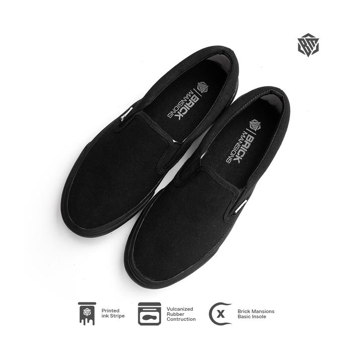  Brick Mansions Slip On Mission Full Black