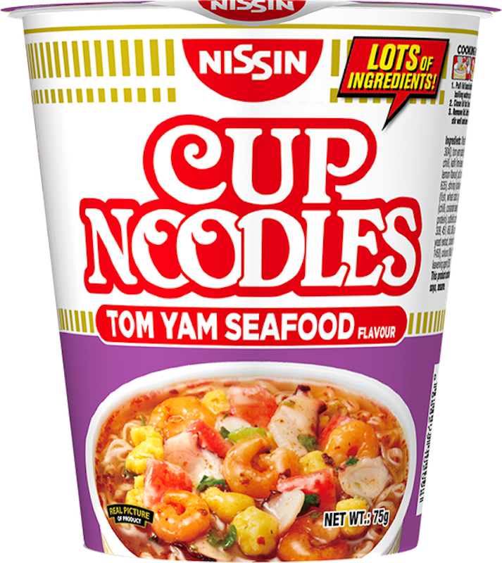 Nissin Cup Noodles Tom Yam Seafood 1