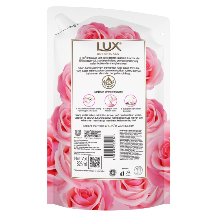 Unilever LUX® Botanicals Soft Rose