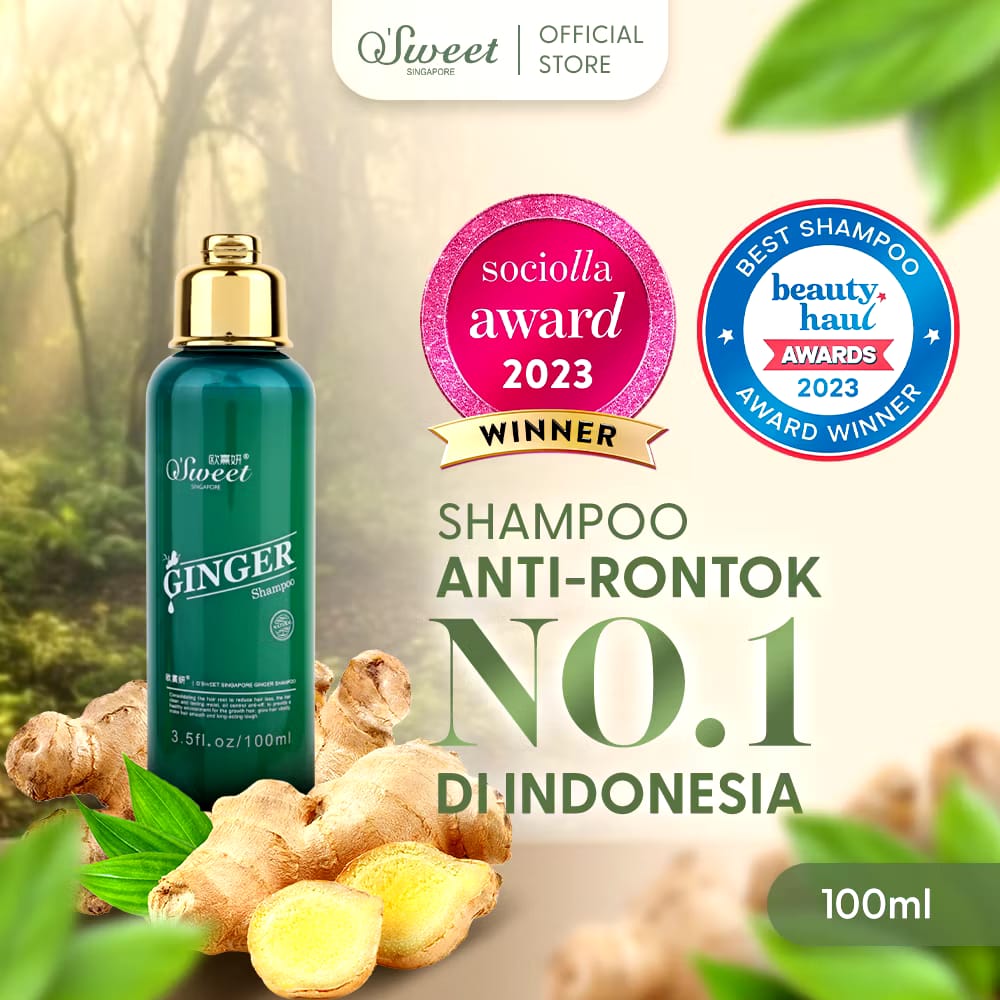 Arkatama Cakkavati Indonesia O'Sweet Singapore Ginger Shampoo