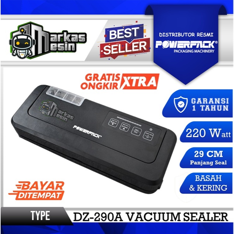 Powerpack Industrial Solution Powerpack Household Vacuum Sealer DZ-290A
