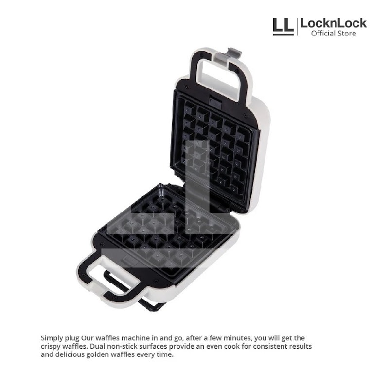 LocknLock Waffle & Sandwich Maker 5