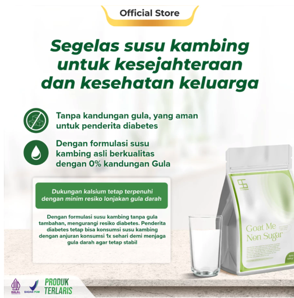 Ternak Syams Corporation Ternak Syams Goat Me Non Sugar 