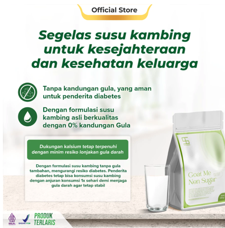 Ternak Syams Goat Me Non Sugar 5