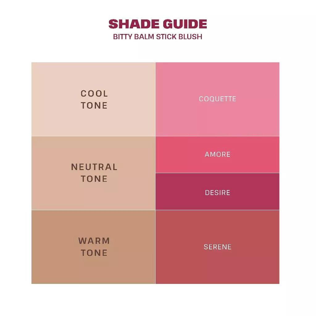 Keva Cosmetics International ESQA Bitty Balm Stick Blush Coquette