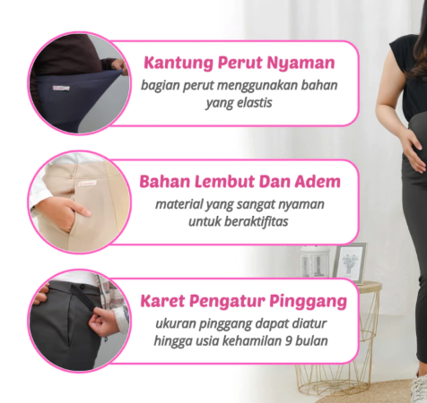  Bettermom Celana Legging Bumil