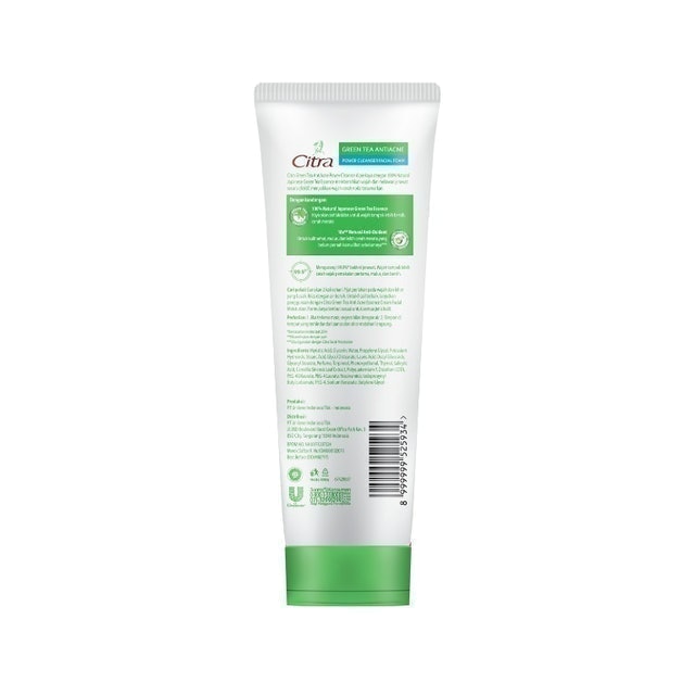 Unilever Citra Green Tea Antiacne Facial Foam