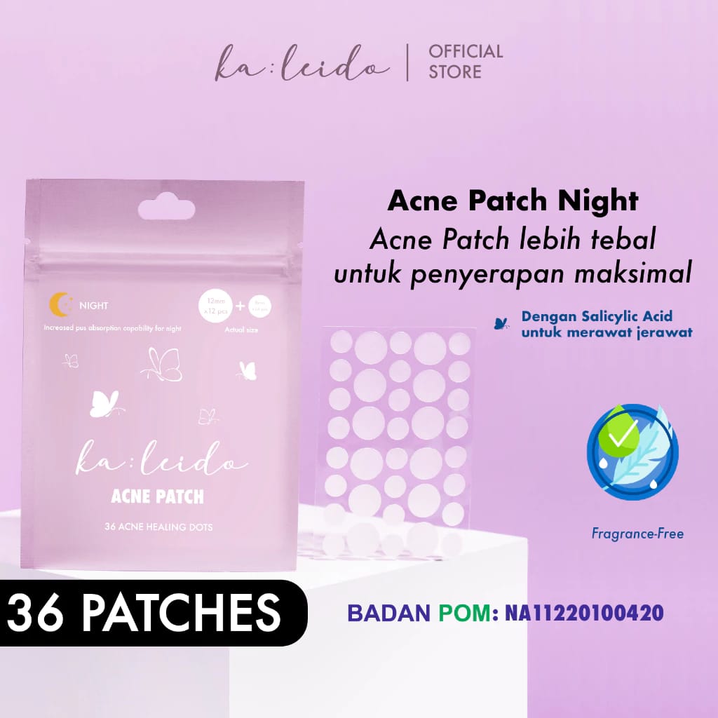 Kaleido Kosmetik Internasional Kaleido Acne Patch Night