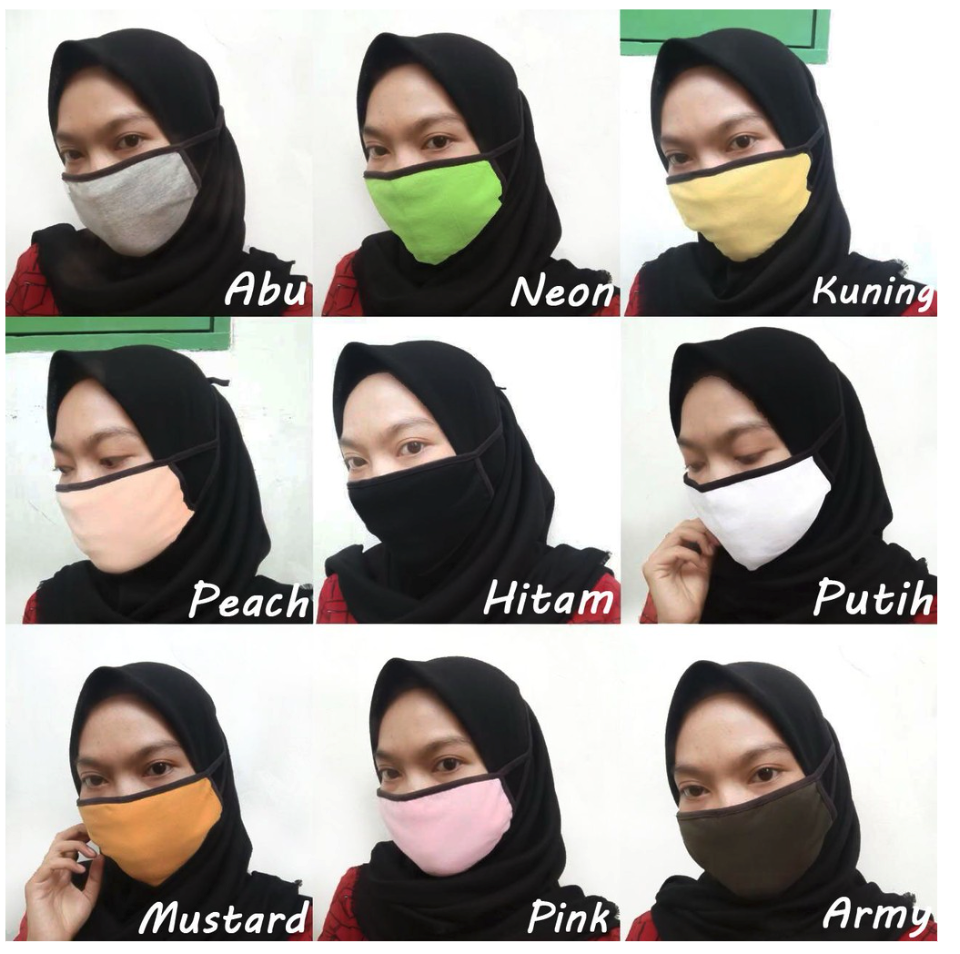 Masker Kain Tali Sambung 3
