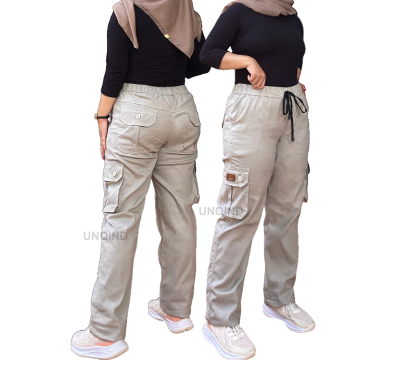 UNQIND Celana Cargo Wanita Jumbo 3