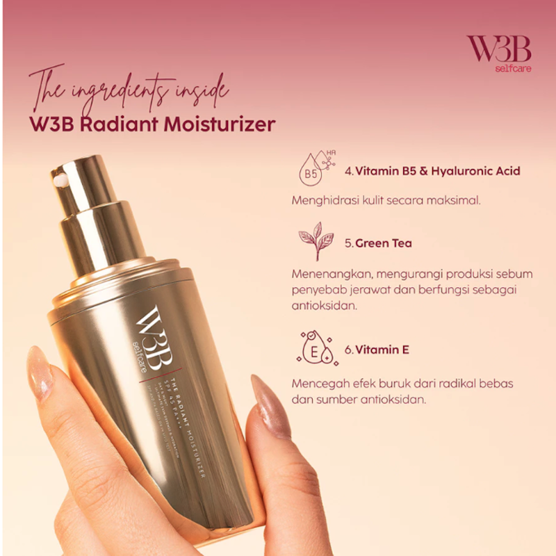 W3B Selfcare The Radiant Moisturizer SPF 45 PA+++ 5