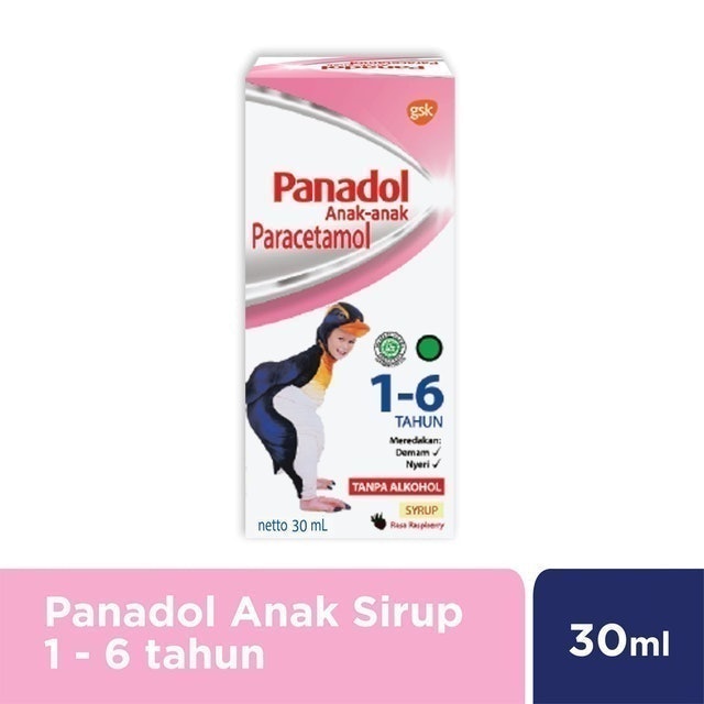 GlaxoSmithKline (GSK) Panadol Anak Syrup 1-6 tahun