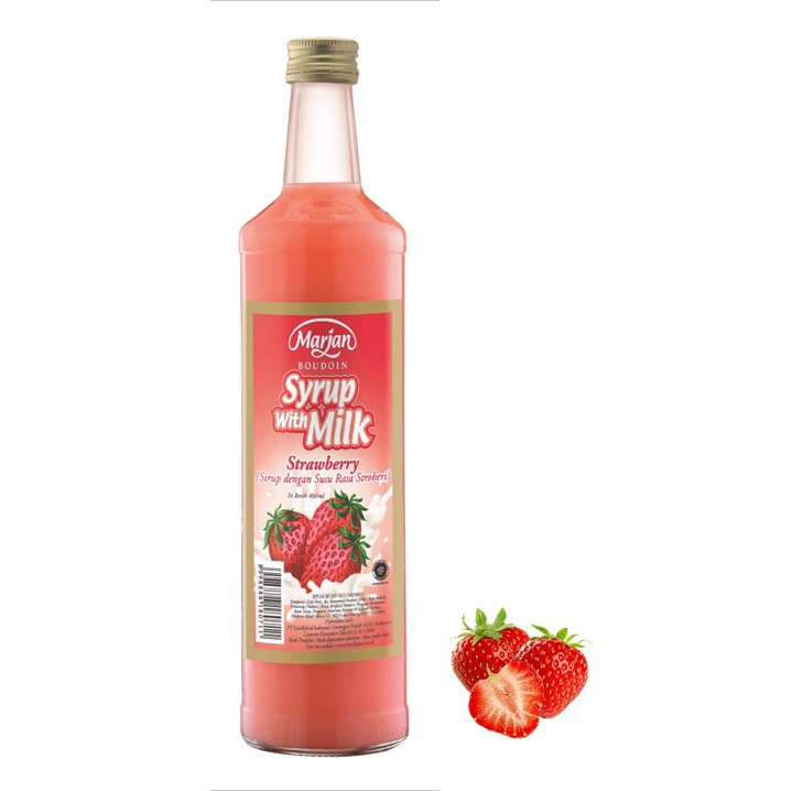 Marjan Boudoin Milk Strawberry
