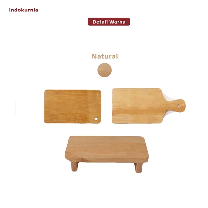 Indokurnia Talenan Kayu Premium Segi Besar 3