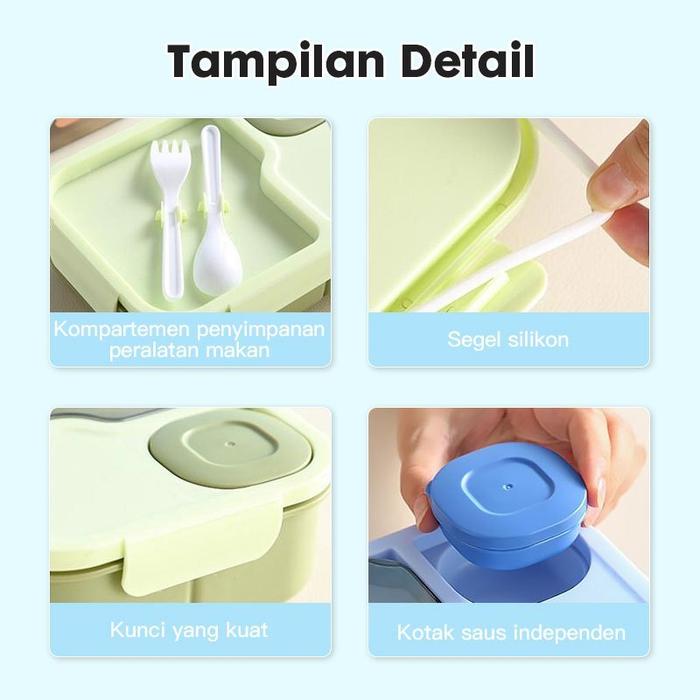 Eatkit Paket Tempat Makan Anak  F181-1
