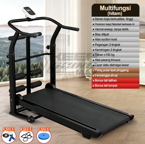 Keep Going Max Treadmill Manual Mode Dasar 2