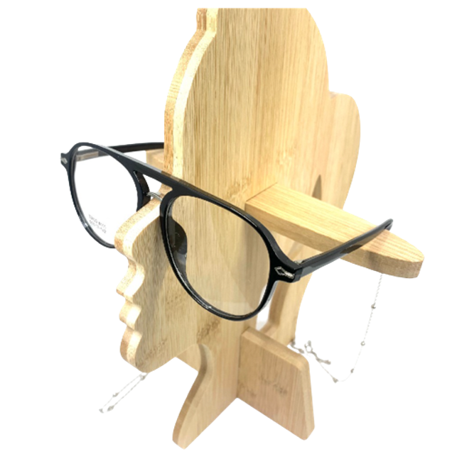 Pajangan Kacamata Kayu