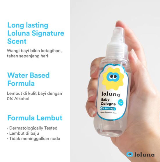 Keluarga Kita Semua Loluna Baby Cologne