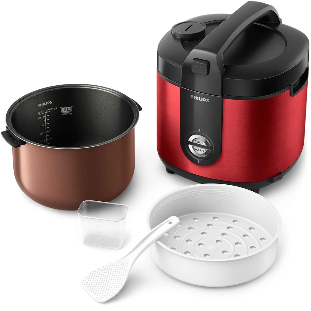 Philips Electronics Philips Rice Cooker Pro Ceramic 2 L  HD3138/34 Gold