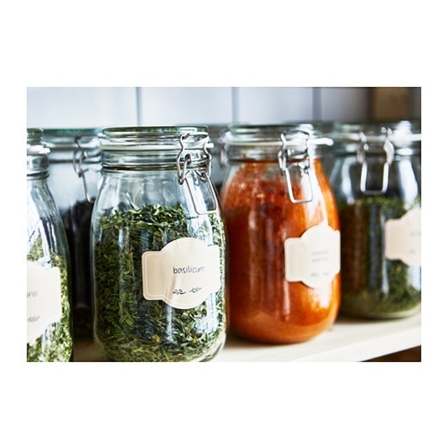 IKEA KORKEN - Stoples dengan Penutup Kaca Bening 502.135.51