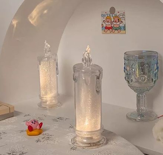  Premium Aesthetic LED Candle Lamp