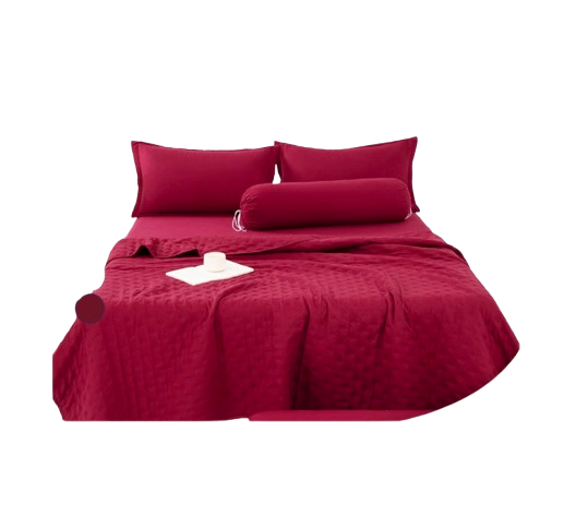 Unitwo Bed Cover Korean Series Motif Polos