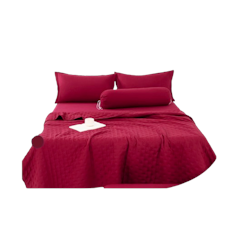 Unitwo Bed Cover Korean Series Motif Polos