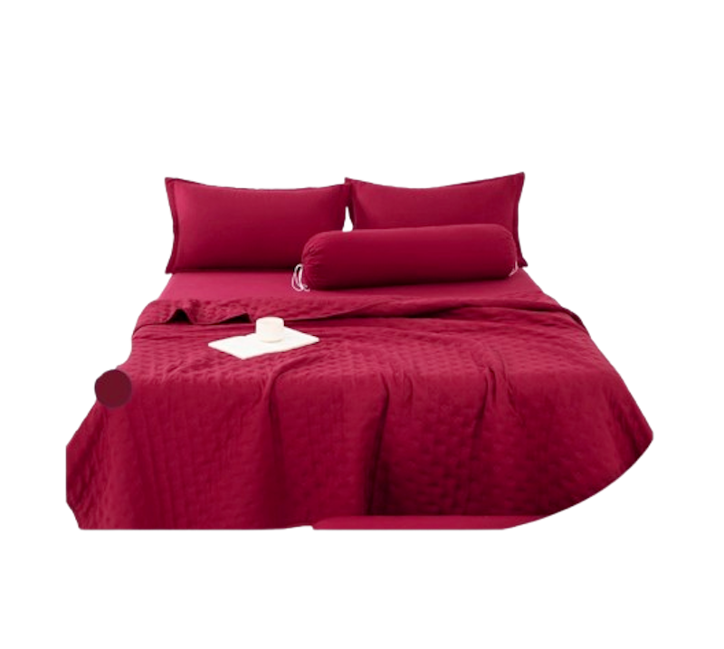 Unitwo Bed Cover Korean Series Motif Polos 1