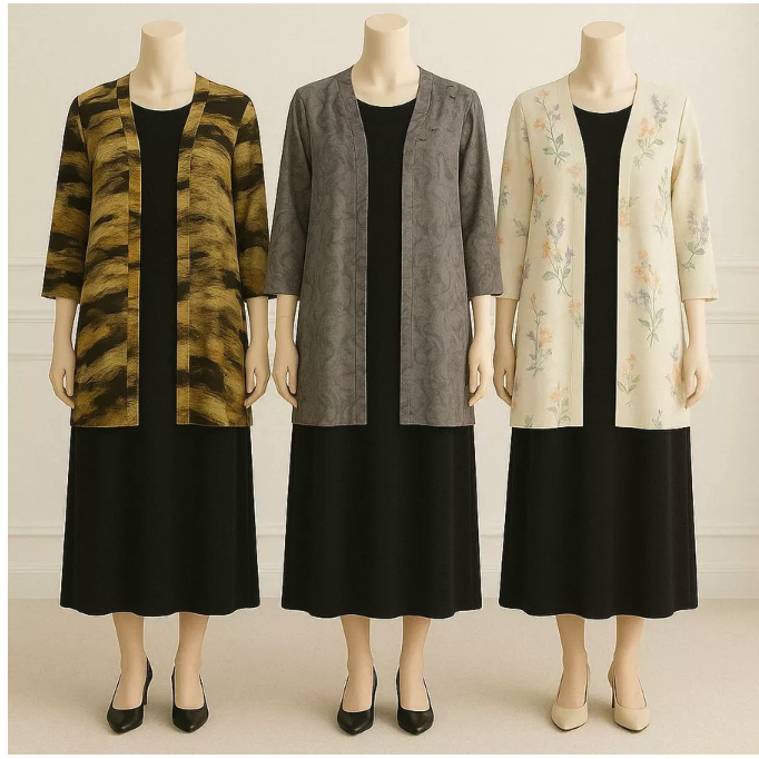  Dailyofprincess Viola Cardigan Wanita Panjang Rayon