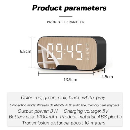 Quality Life Collection Goojodoq Speaker Jam Bluetooth Portable