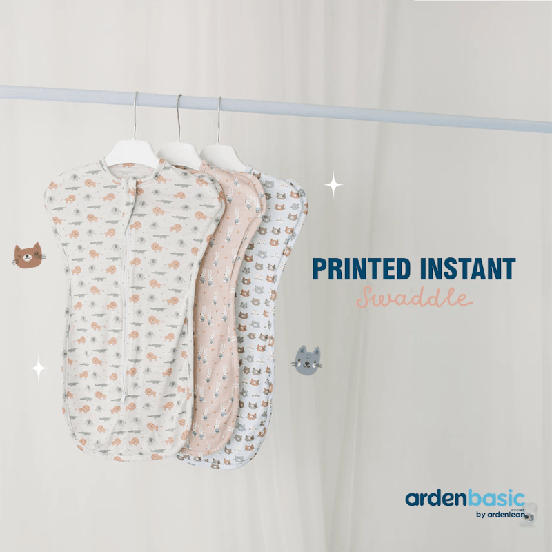 Ardenleon ArdenBasic Printed Instant Swaddle 3